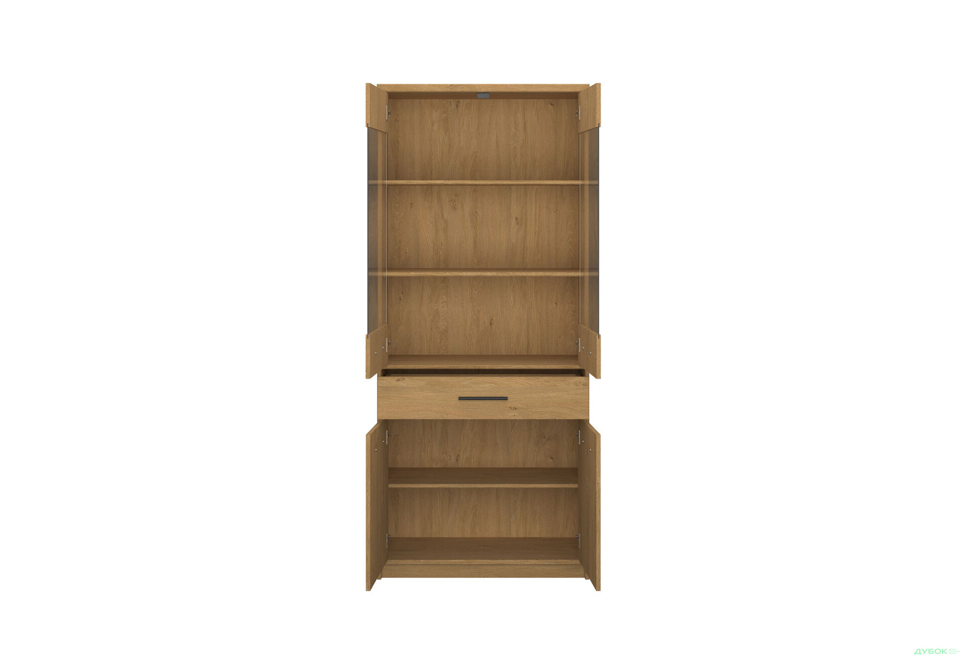 Вітрина висока VMV holding Паві / Pavi 84 см, Дуб Кам'яний - Зображення 5 Зображення 5 - Вітрина висока VMV holding Паві / Pavi 84 см, Дуб Кам'яний