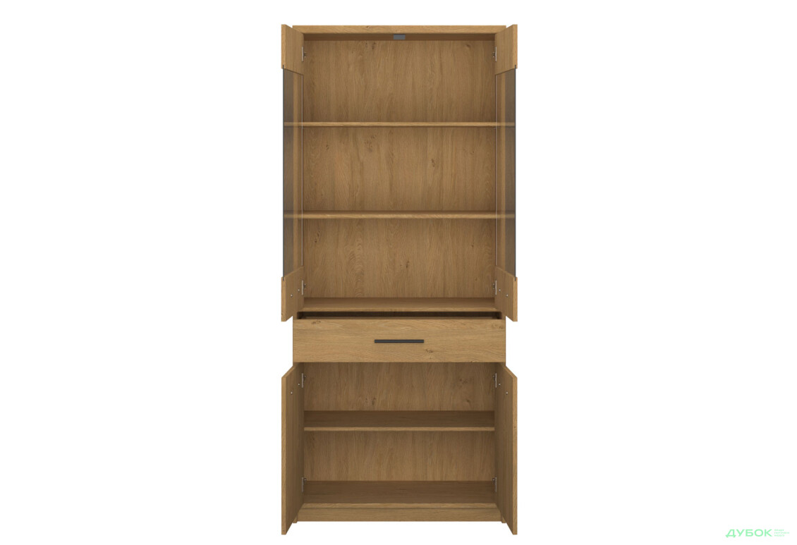 Вітрина висока VMV holding Паві / Pavi 84 см, Дуб Кам'яний - Зображення 5 Зображення 5 - Вітрина висока VMV holding Паві / Pavi 84 см, Дуб Кам'яний