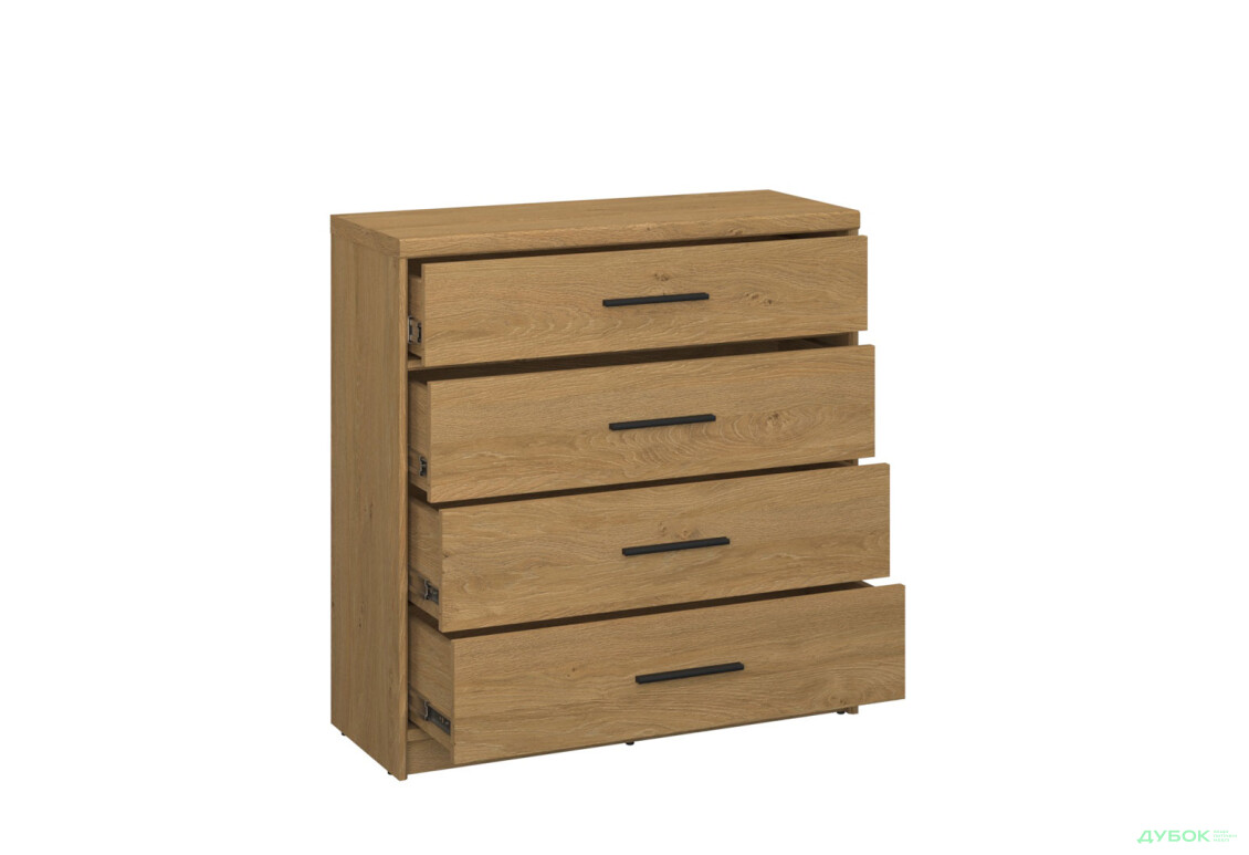 Комод VMV holding Паві / Pavi з 4 шухлядами 84 см, Дуб Кам'яний  - Зображення 5 Зображення 5 - Комод VMV holding Паві / Pavi з 4 шухлядами 84 см, Дуб Кам'яний