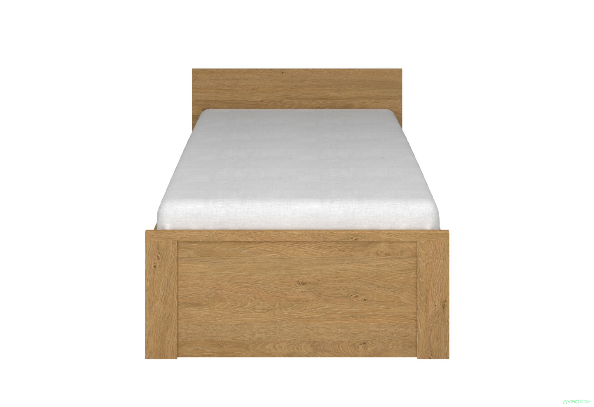 Фото 2 - Ліжко VMV holding Паві / Pavi (без вкладу) 90х200 см з шухлядою, Дуб Кам'яний