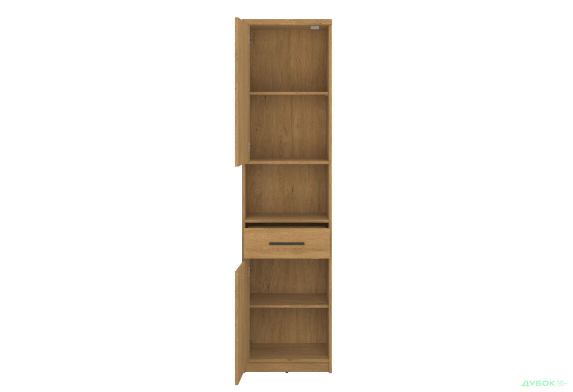 Шафа-стелаж комбінований VMV holding Паві / Pavi 2-дверний з шухлядою 50 см, Дуб Кам'яний - Зображення 5 Зображення 5 - Шафа-стелаж комбінований VMV holding Паві / Pavi 2-дверний з шухлядою 50 см, Дуб Кам'яний