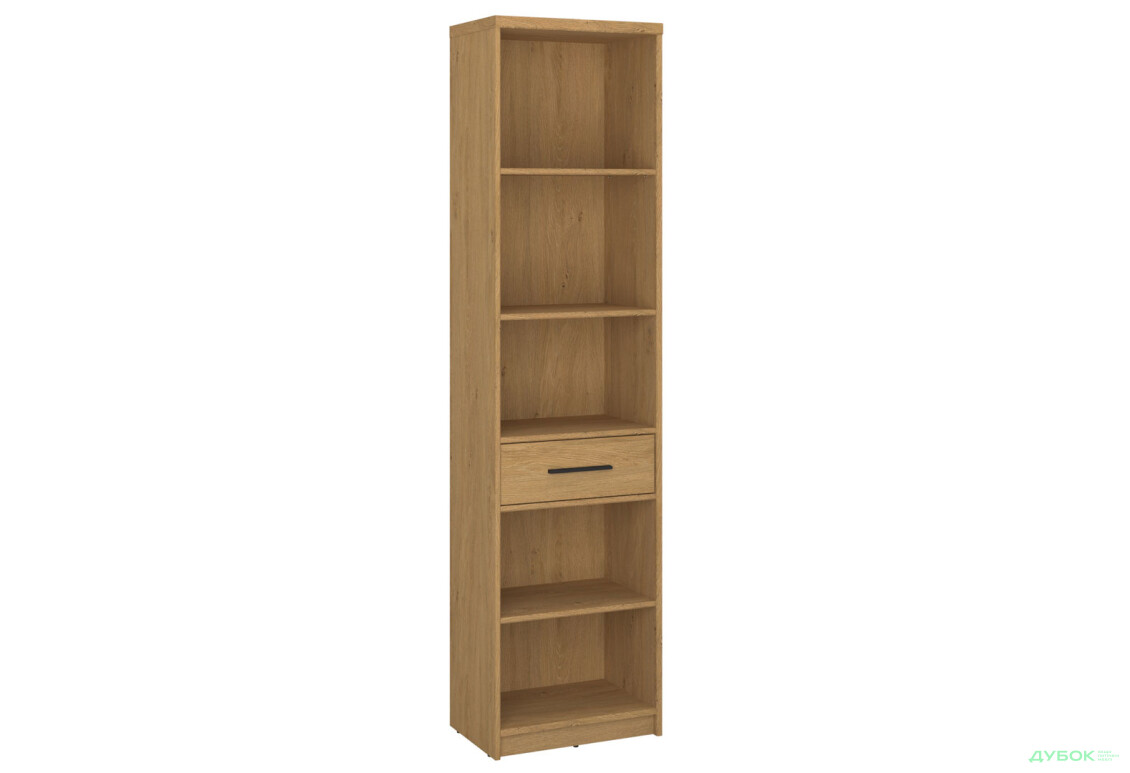 Зображення 3 - Шафа-стелаж відкритий VMV holding Паві / Pavi з шухлядою 50 см, Дуб Кам'яний