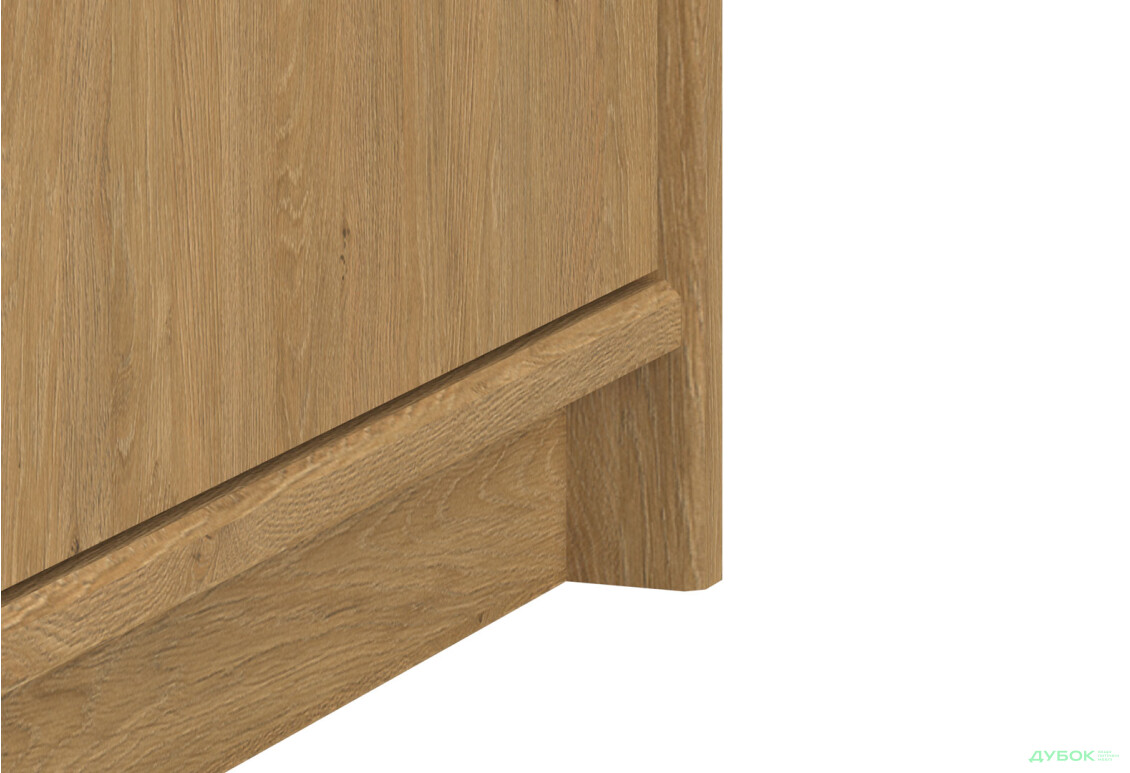 Зображення 6 - Шафа-стелаж відкритий VMV holding Паві / Pavi 2-дверний з шухлядою 84 см, Дуб Кам'яний