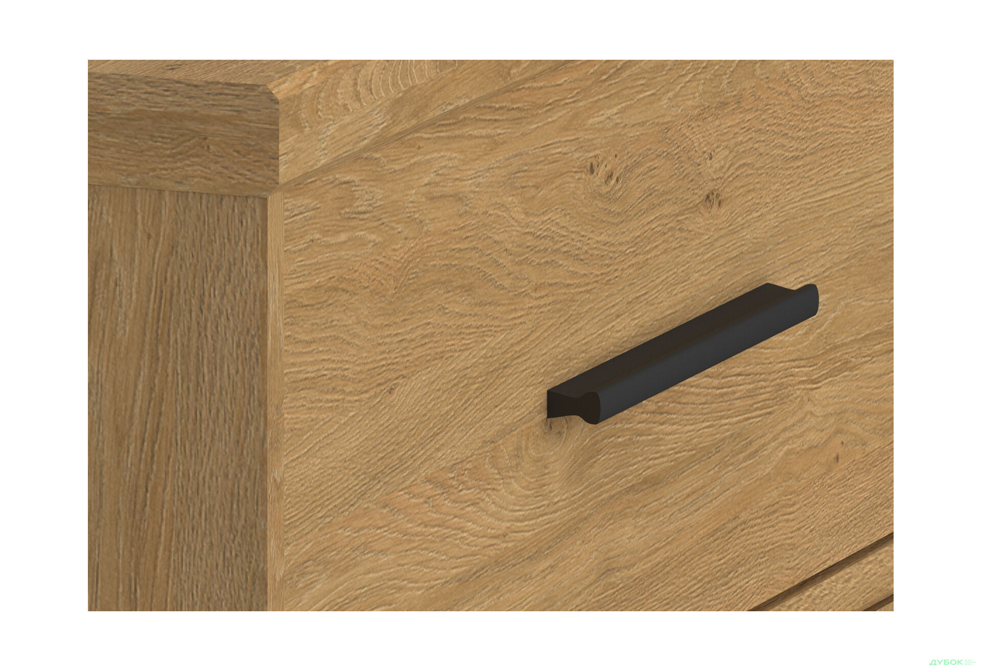 Зображення 7 - Шафа-стелаж відкритий VMV holding Паві / Pavi 2-дверний з шухлядою 84 см, Дуб Кам'яний