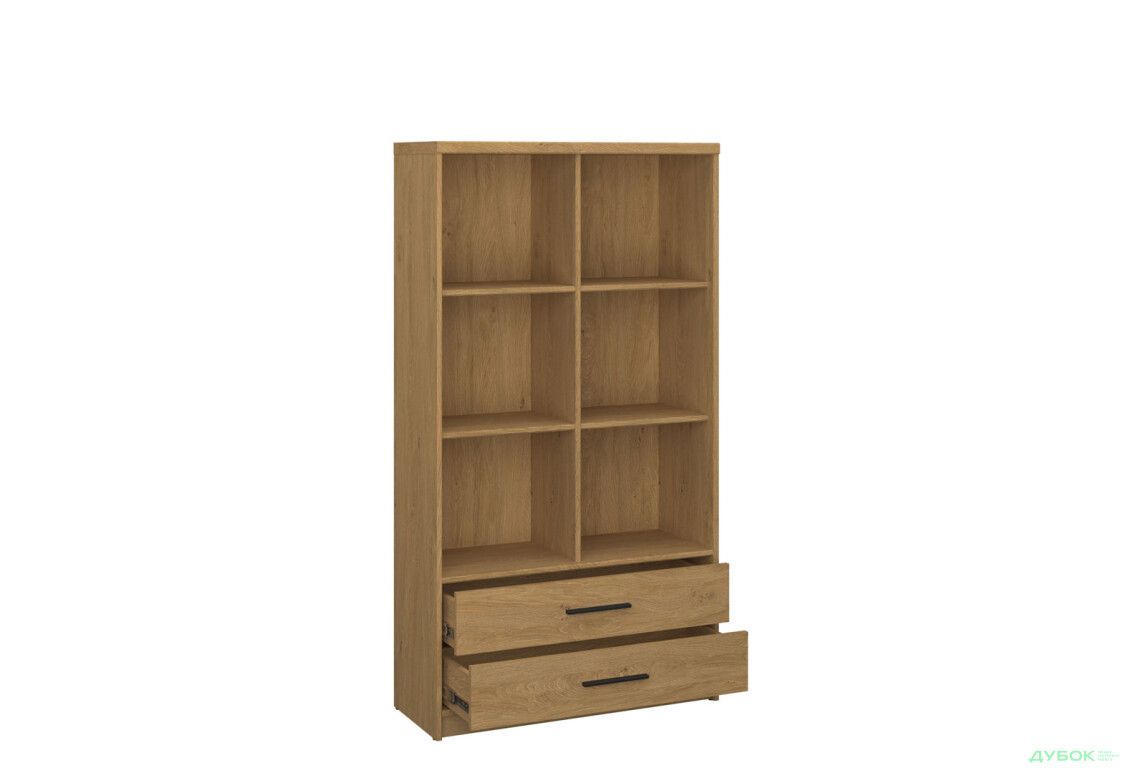 Зображення 4 - Шафа-стелаж відкритий VMV holding Паві / Pavi з шухлядами 84 см, Дуб Кам'яний