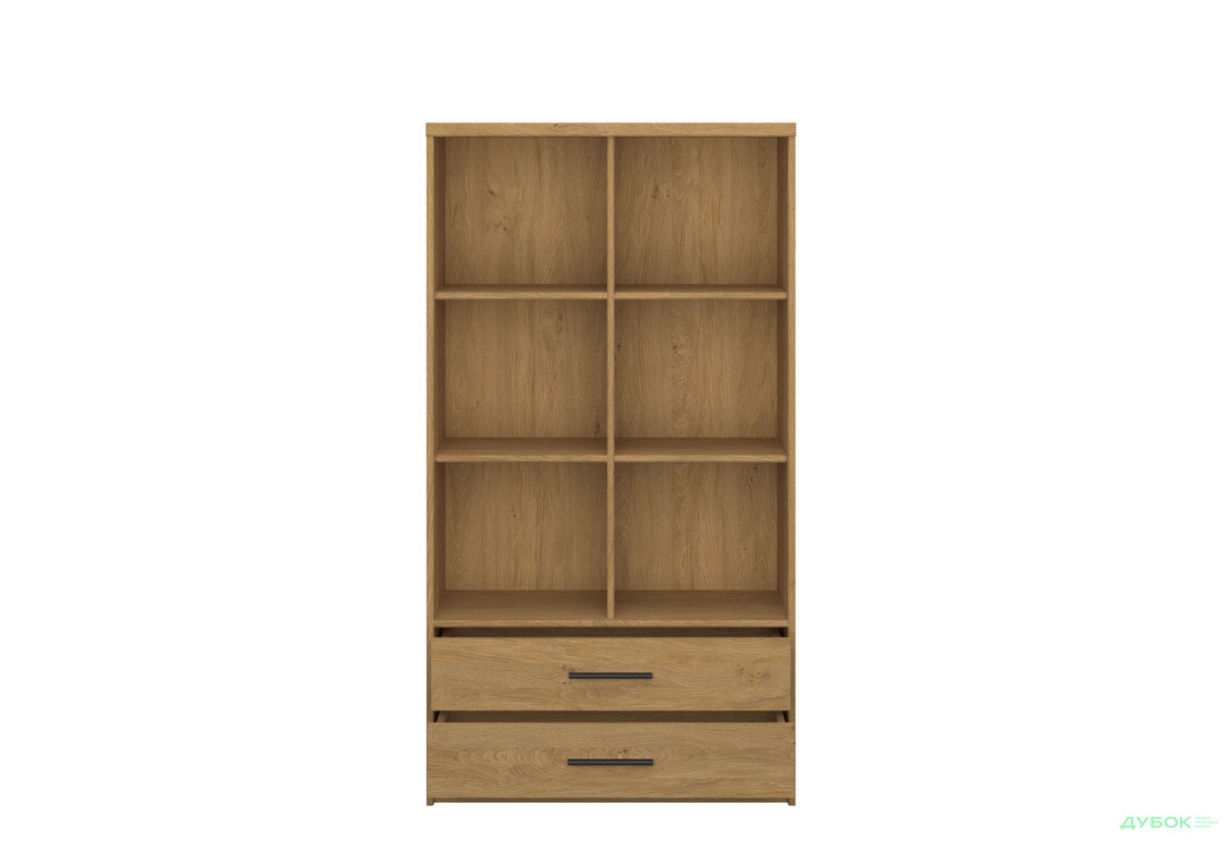 Зображення 5 - Шафа-стелаж відкритий VMV holding Паві / Pavi з шухлядами 84 см, Дуб Кам'яний