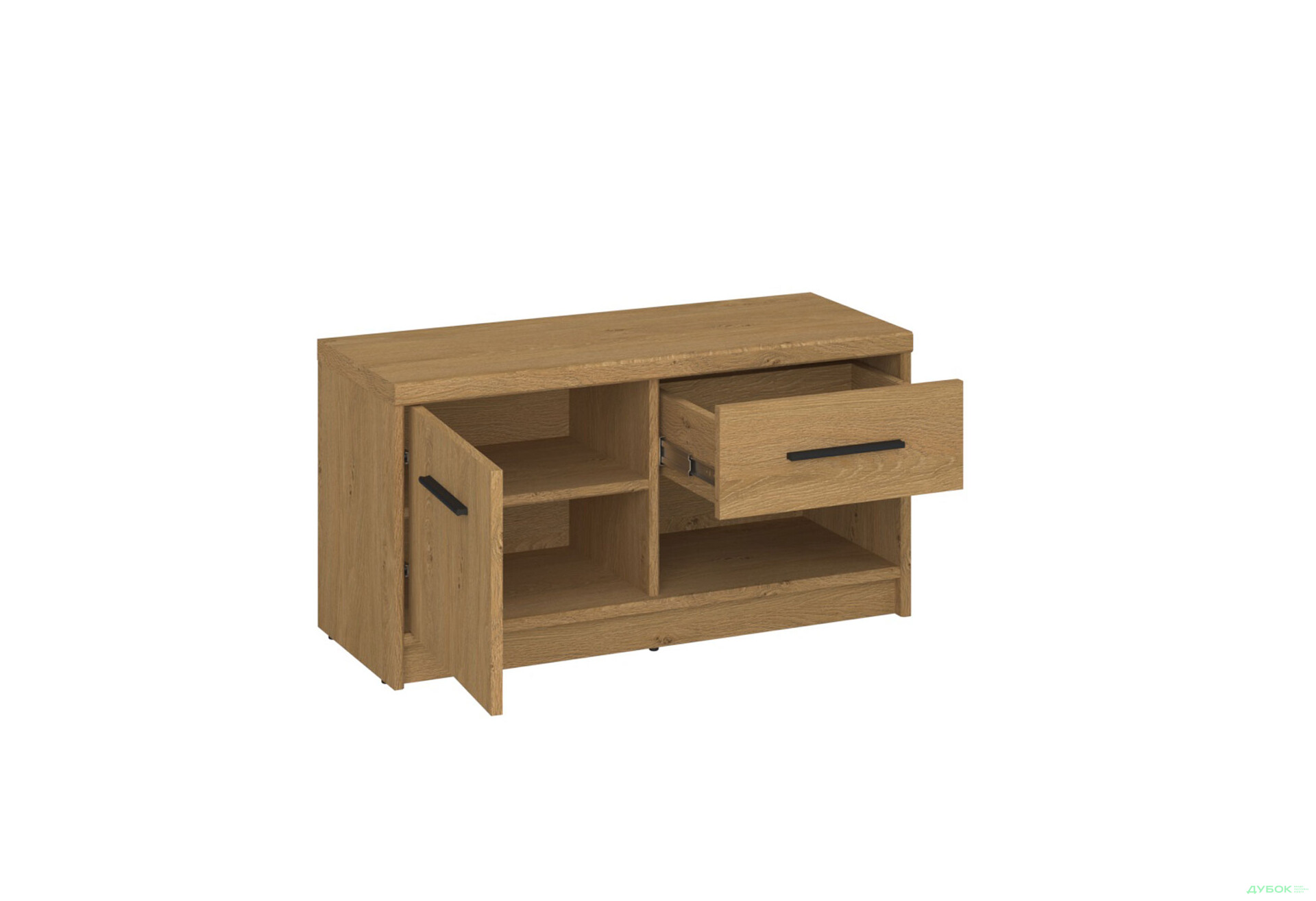 Тумба VMV holding Паві / Pavi 1-дверна з шухлядою 84 см, Дуб Кам'яний - Зображення 3 Зображення 3 - Тумба VMV holding Паві / Pavi 1-дверна з шухлядою 84 см, Дуб Кам'яний