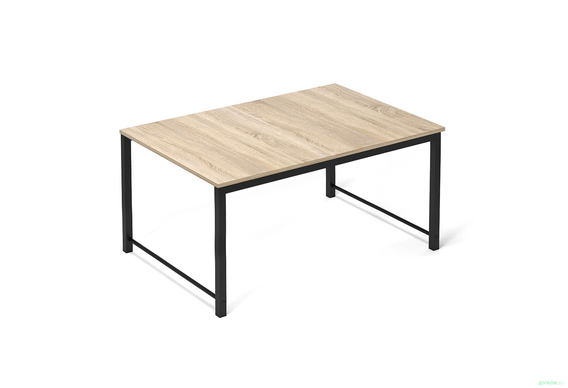 Изображение 1 - Стол журнальный трансформер Art In Head Джаст Фиджи / Just Fiji 65x44 см, черный металл / дуб сонома