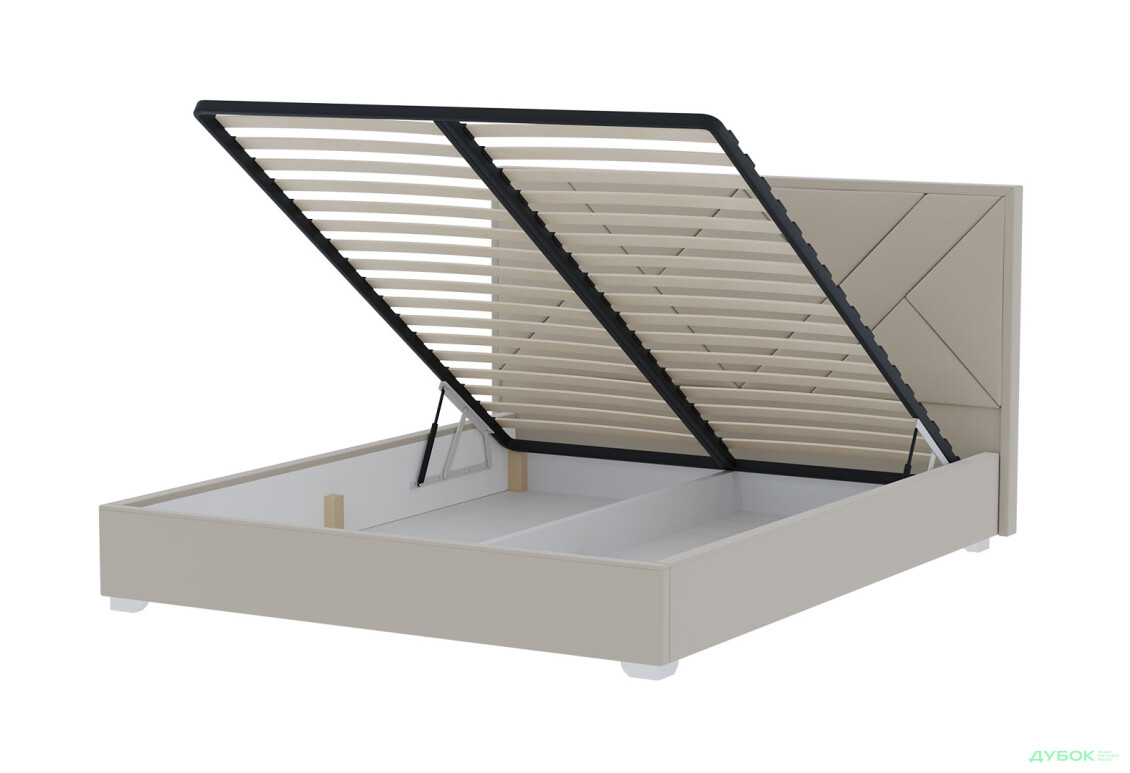 Изображение 5 - Кровать-подиум Оливия / Olivia 160х200 подъёмная с каркасом, Allure beige Artex Eurosof