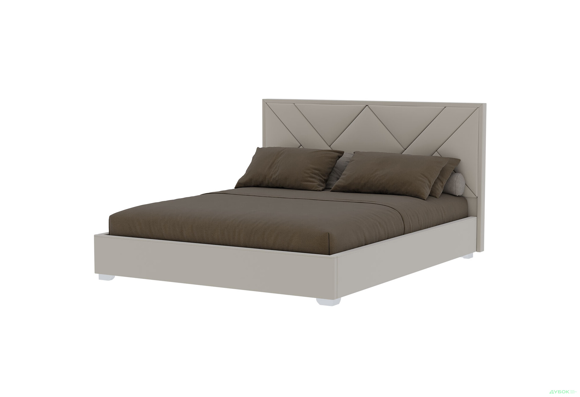 Изображение 1 - Кровать-подиум Оливия / Olivia 160х200 подъёмная с каркасом, Allure beige Artex Eurosof