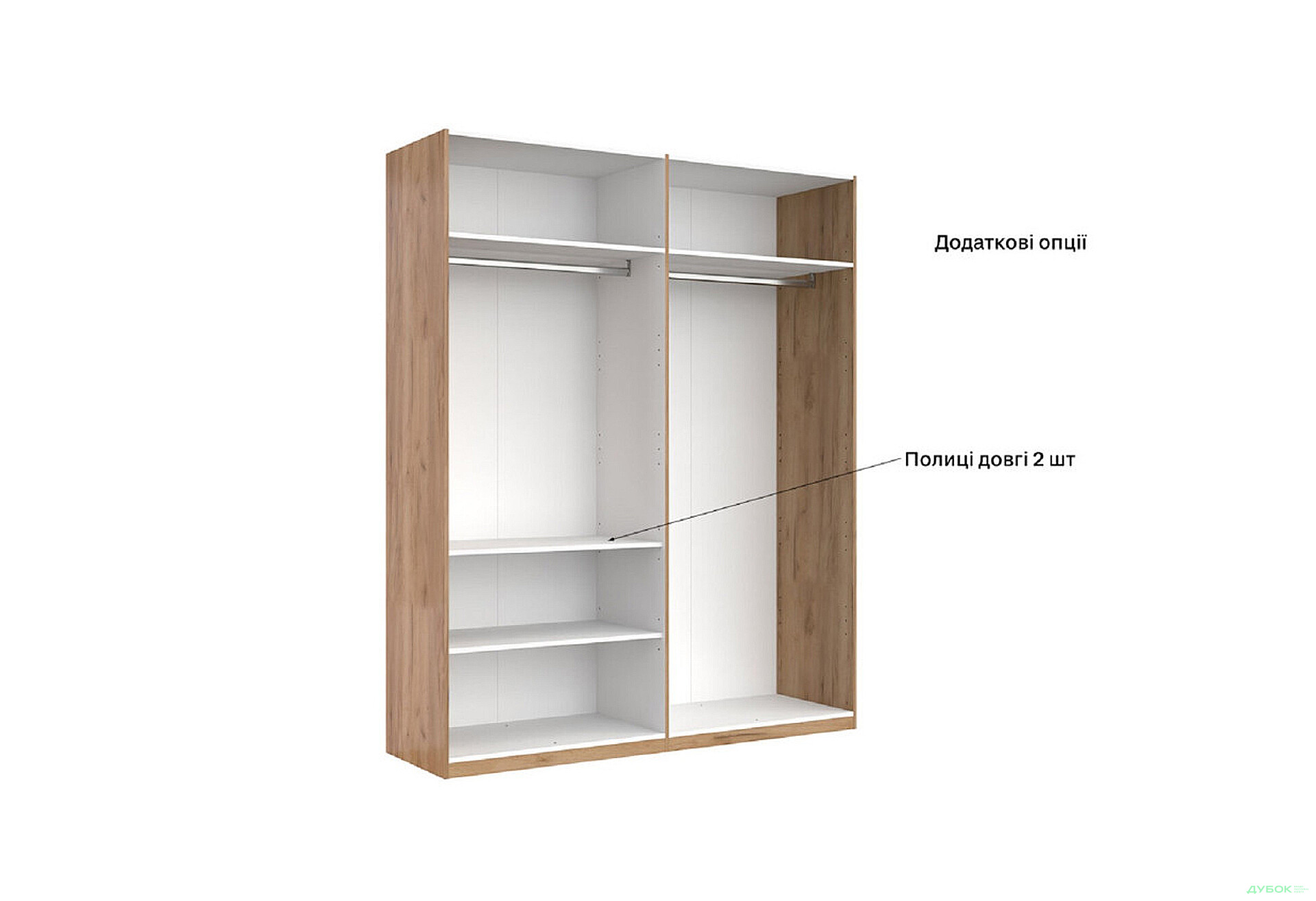 Зображення 7 - Шафа MiroMark Тео 4-дверна 179 см, мат антрацит / мат графіт