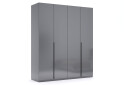 Зображення 3 - Шафа MiroMark Тео 4-дверна 179 см, мат антрацит / мат графіт