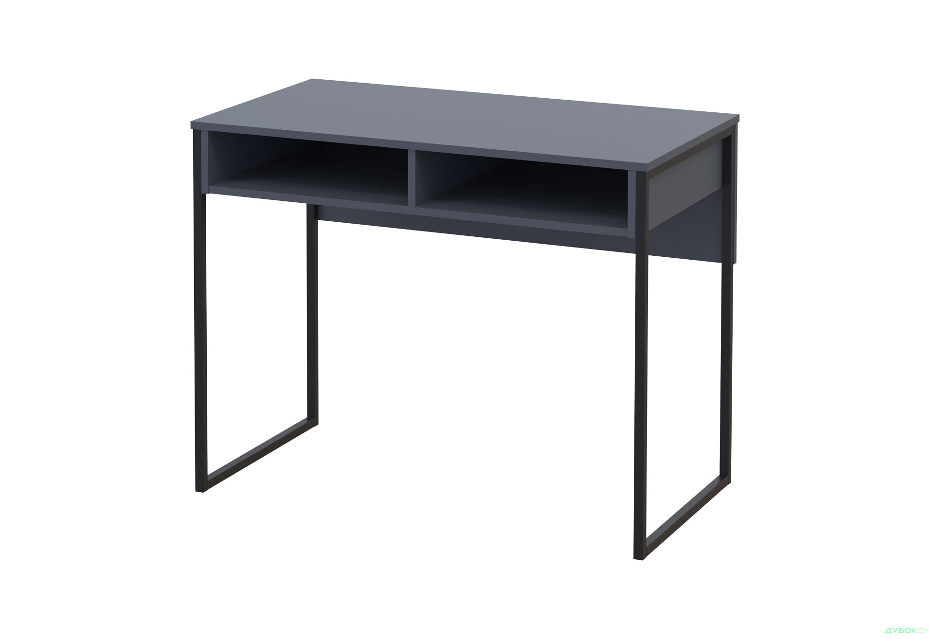 Изображение 1 - Стол письменный Doros Барт с полкой 100х55 см, Графит