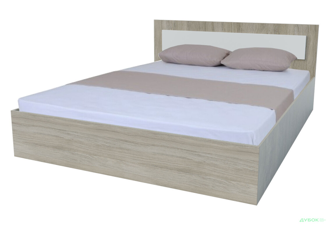 Кровать Garant NV Вива / Viva 160 см, урбан ойстер / нимфея альба