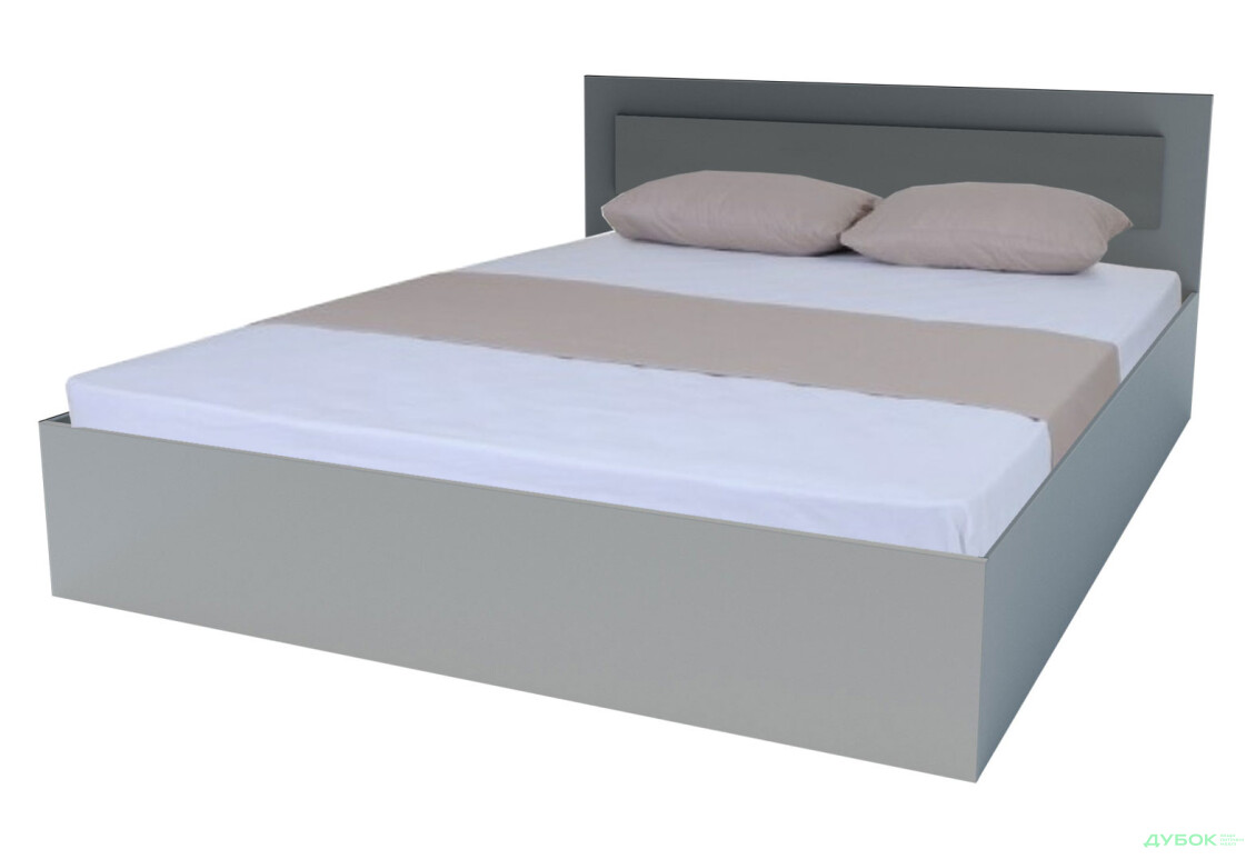 Ліжко Garant NV Віва / Viva 160 см, шиншила грей