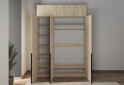 Шафа Moreli Ліберті (ST0027) 3-дверна з антресолею 180 см, дуб сонома - Зображення 6 Зображення 6 - Шафа Moreli Ліберті (ST0027) 3-дверна з антресолею 180 см, дуб сонома