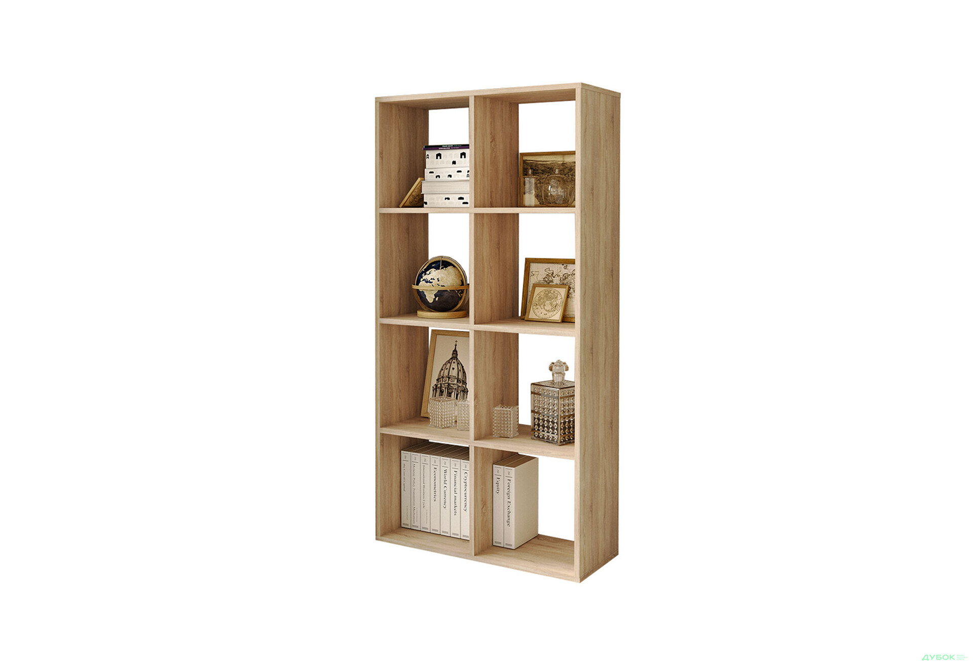 Изображение 1 - Стеллаж на 8 ячеек Moreli GT10 72 см, дуб сонома