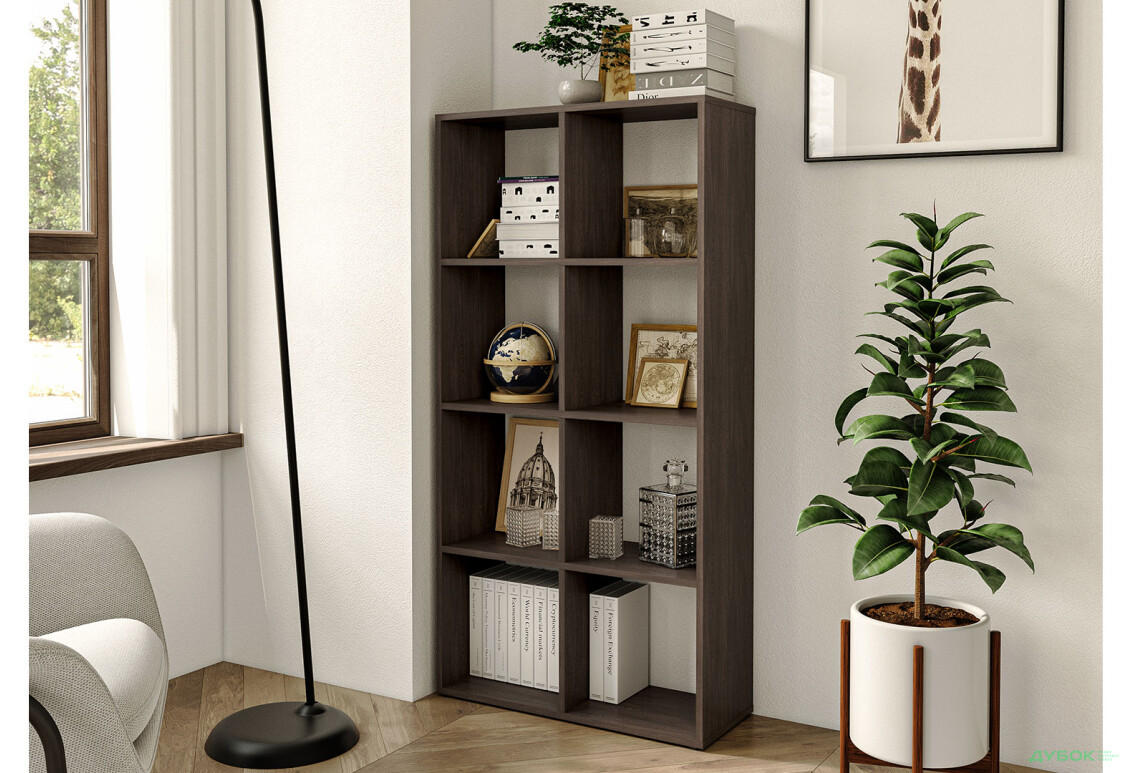 Изображение 2 - Стеллаж на 8 ячеек Moreli GT10 72 см, венге магия