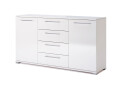 Комод MiroMark Фемілі 2-дверний з 4 шухлядами 150 см Білий - Зображення 1 Зображення 1 - Комод MiroMark Фемілі 2-дверний з 4 шухлядами 150 см Білий