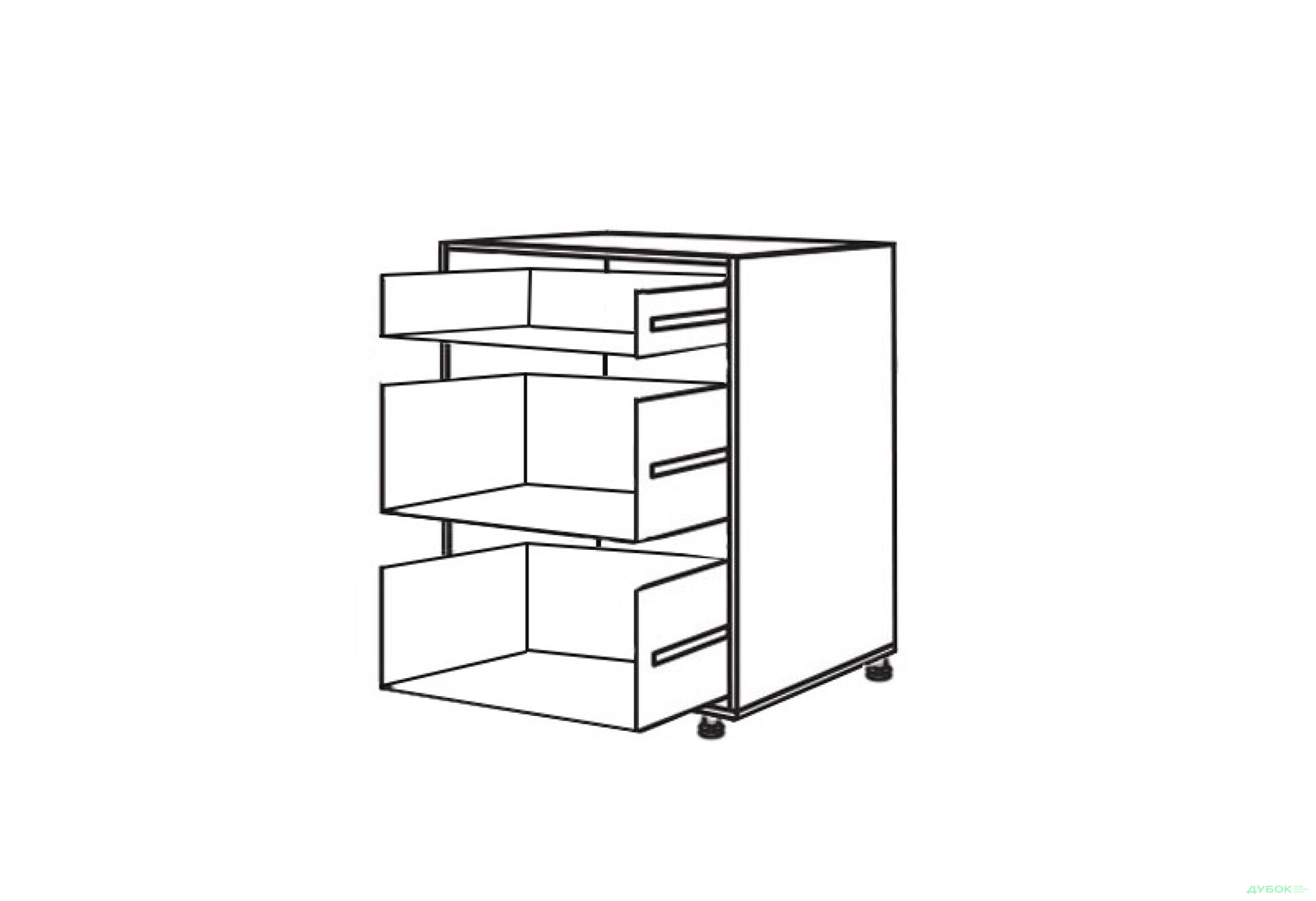 Корпус №35 ш 500*820 (1+2) VIP-master - Зображення 1 Зображення 1 - Корпус №35 ш 500*820 (1+2) VIP-master