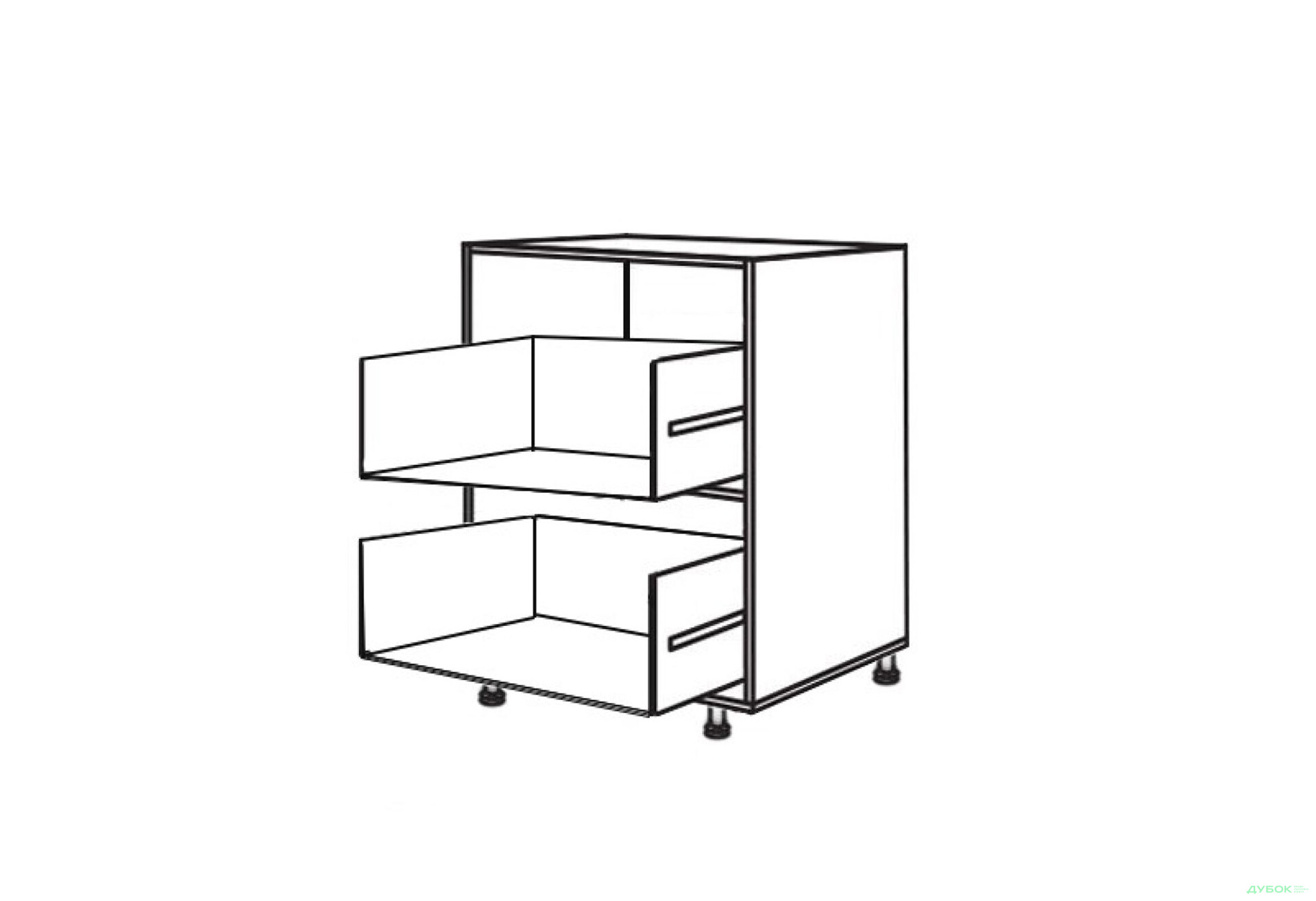 Корпус №36 ш 500*820 (1+1) Вип-Мастер - Изображение 1 Изображение 1 - Корпус №36 ш 500*820 (1+1) Вип-Мастер