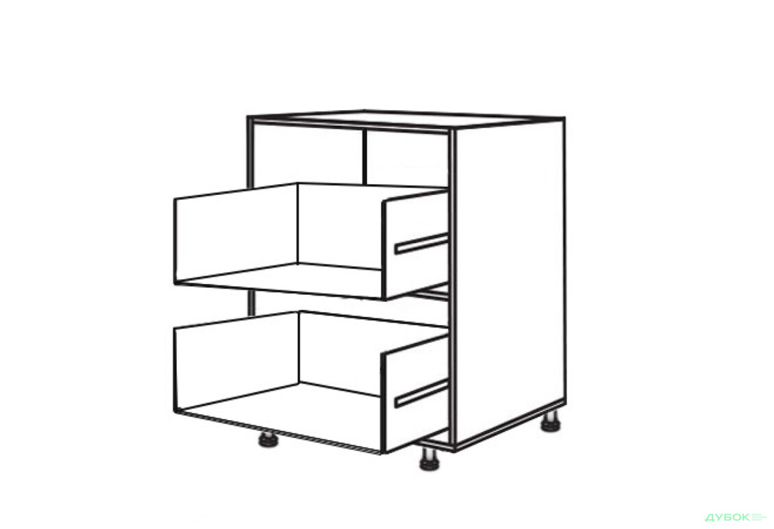 Корпус №36 ш 500*820 (1+1) Luxe VIP-master - Зображення 1 Зображення 1 - Корпус №36 ш 500*820 (1+1) Luxe VIP-master