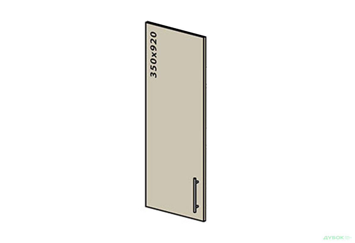 Фасад ф 350*920 Interno VIP-master - Зображення 1 Зображення 1 - Фасад ф 350*920 Interno VIP-master