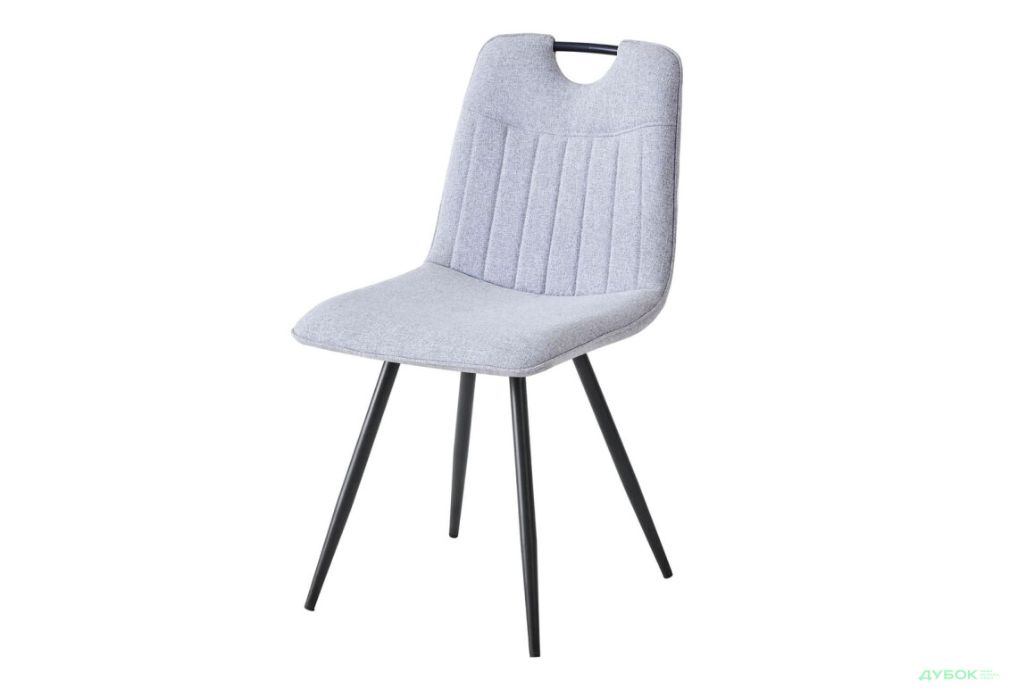 Стілець Kredens furniture Zen 45x57x89 см світло-сірий