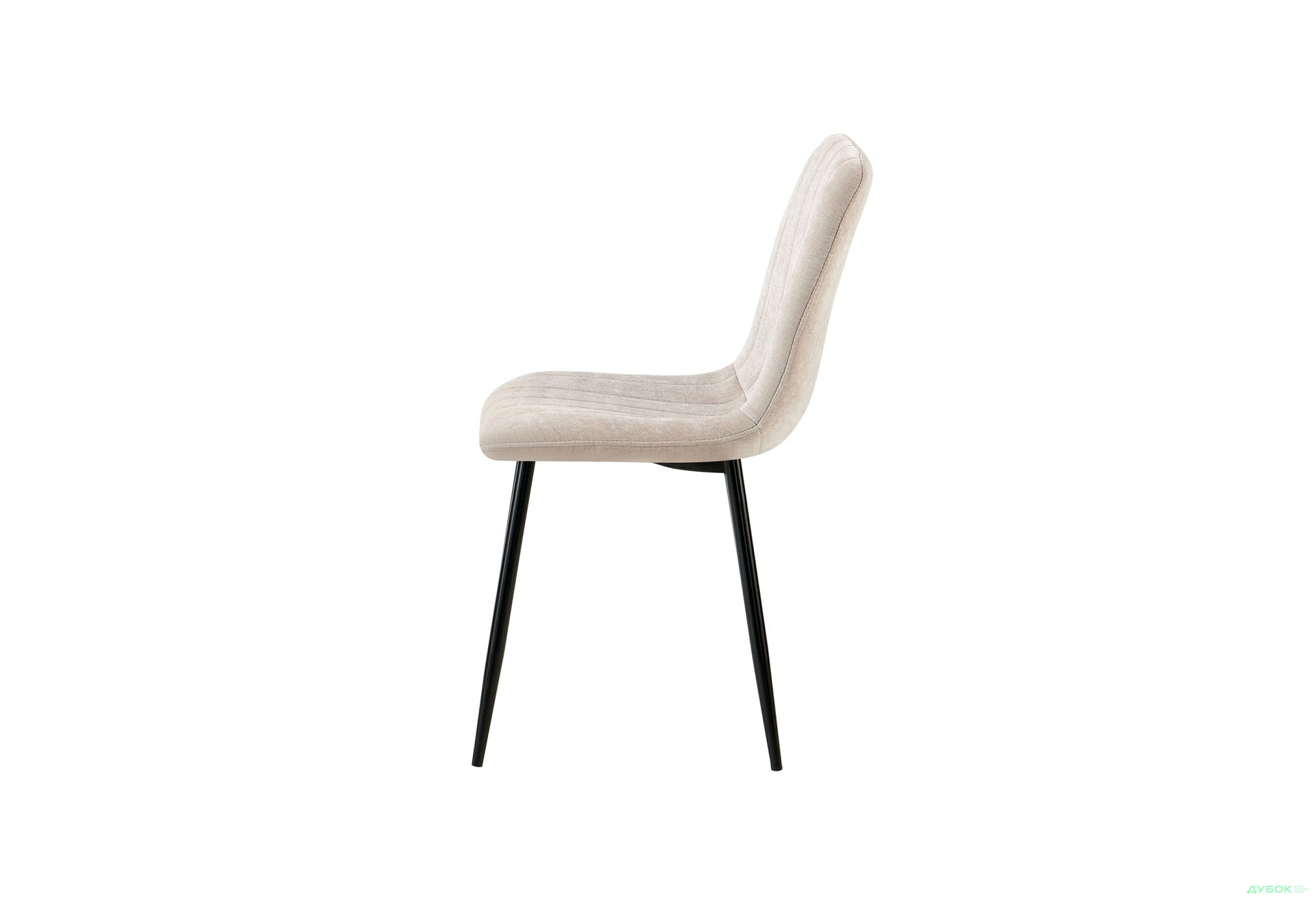 Стілець Kredens furniture Джет / Jet 44x54x88 см бежевий - Зображення 4 Зображення 4 - Стілець Kredens furniture Джет / Jet 44x54x88 см бежевий