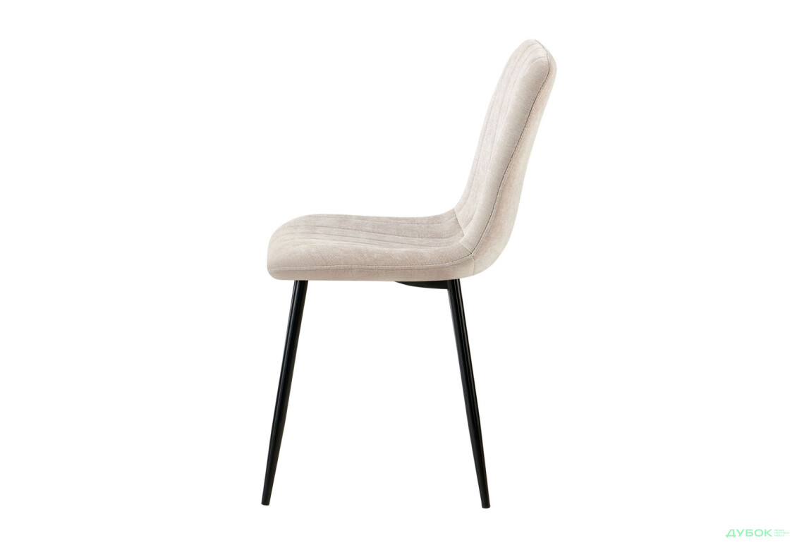 Стілець Kredens furniture Джет / Jet 44x54x88 см бежевий - Зображення 4 Зображення 4 - Стілець Kredens furniture Джет / Jet 44x54x88 см бежевий