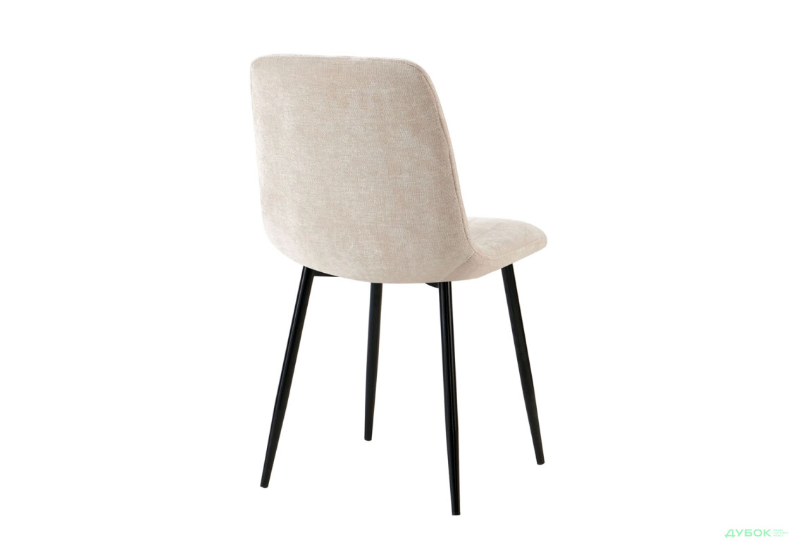 Стілець Kredens furniture Джет / Jet 44x54x88 см бежевий - Зображення 5 Зображення 5 - Стілець Kredens furniture Джет / Jet 44x54x88 см бежевий