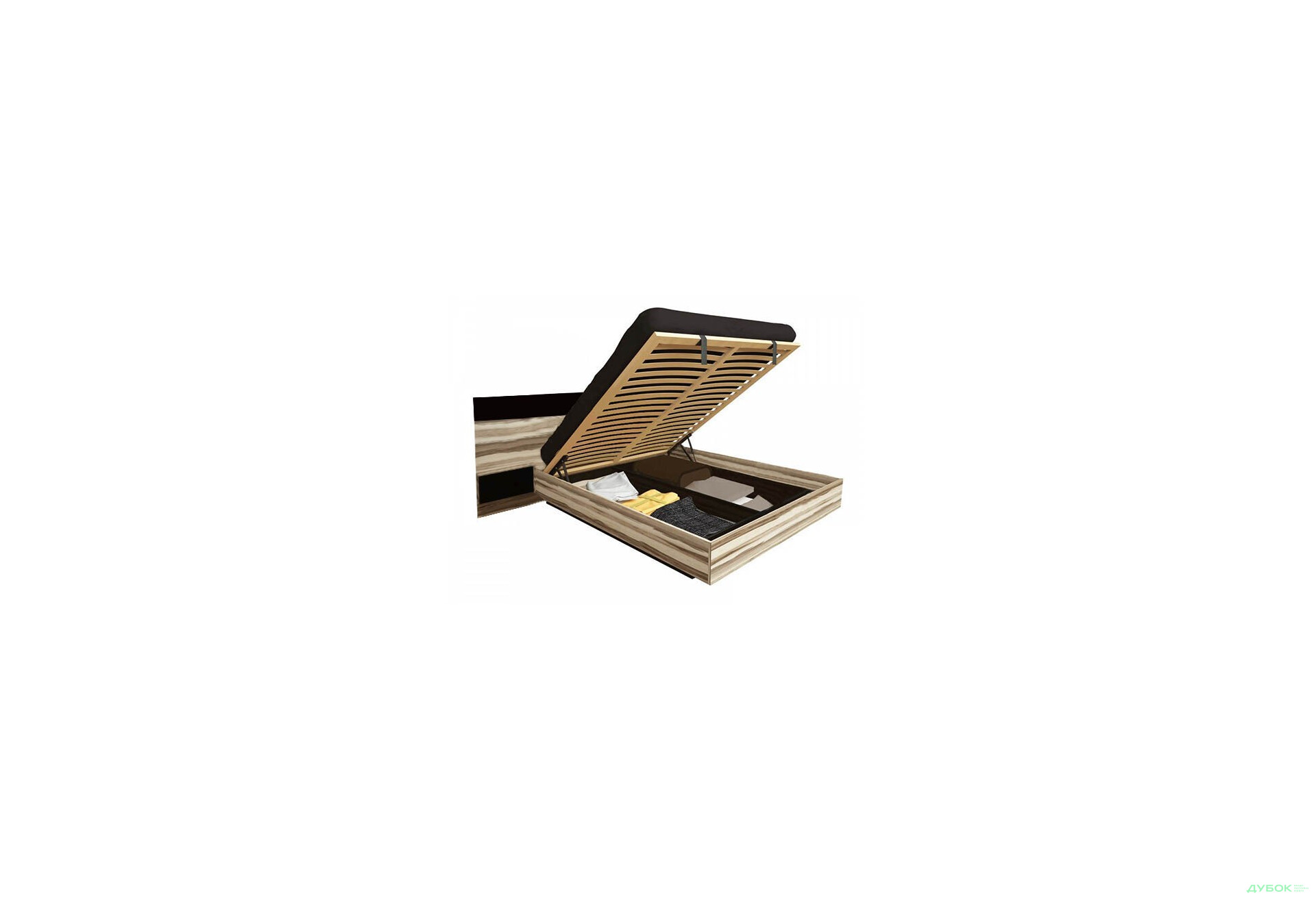 Изображение 5 - Кровать 160 подьемная (с тумбочками) с каркасом Соната МироМарк