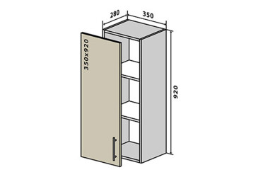 В31 Тумба 1Д 35 Родос Вип-Мастер