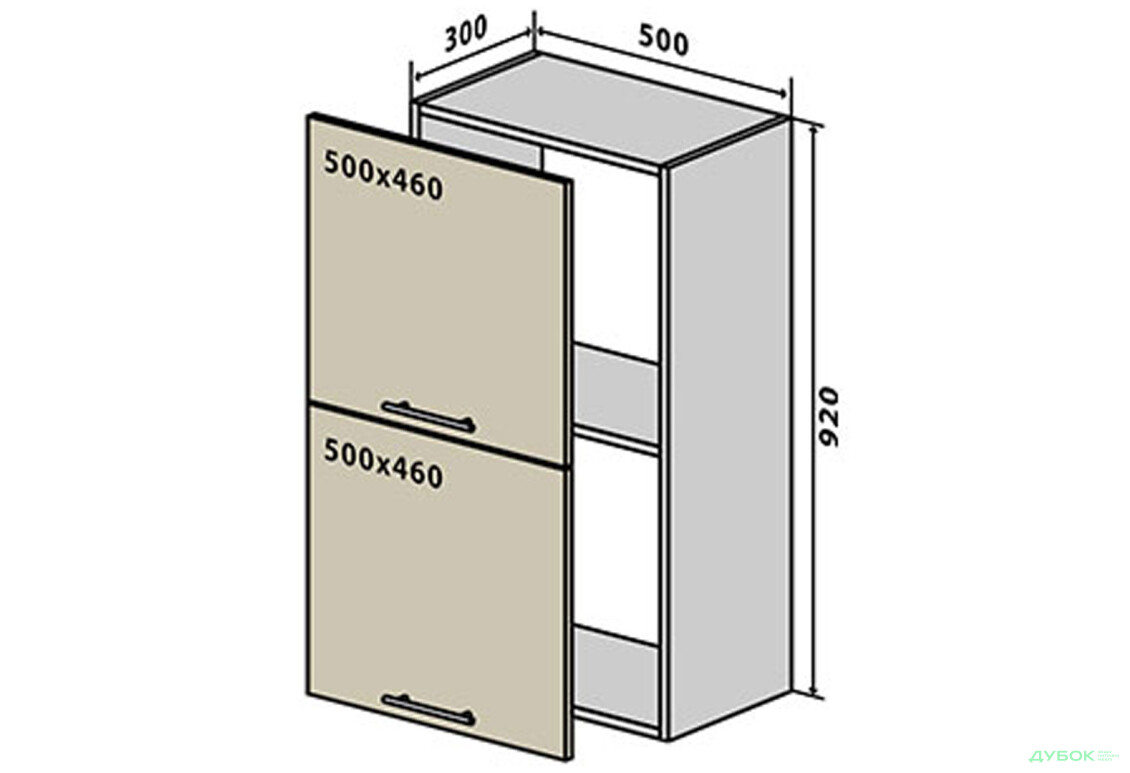 В59 Тумба 2Д 50 Марго Люкс VIP-master - Зображення 1 Зображення 1 - В59 Тумба 2Д 50 Марго Люкс VIP-master