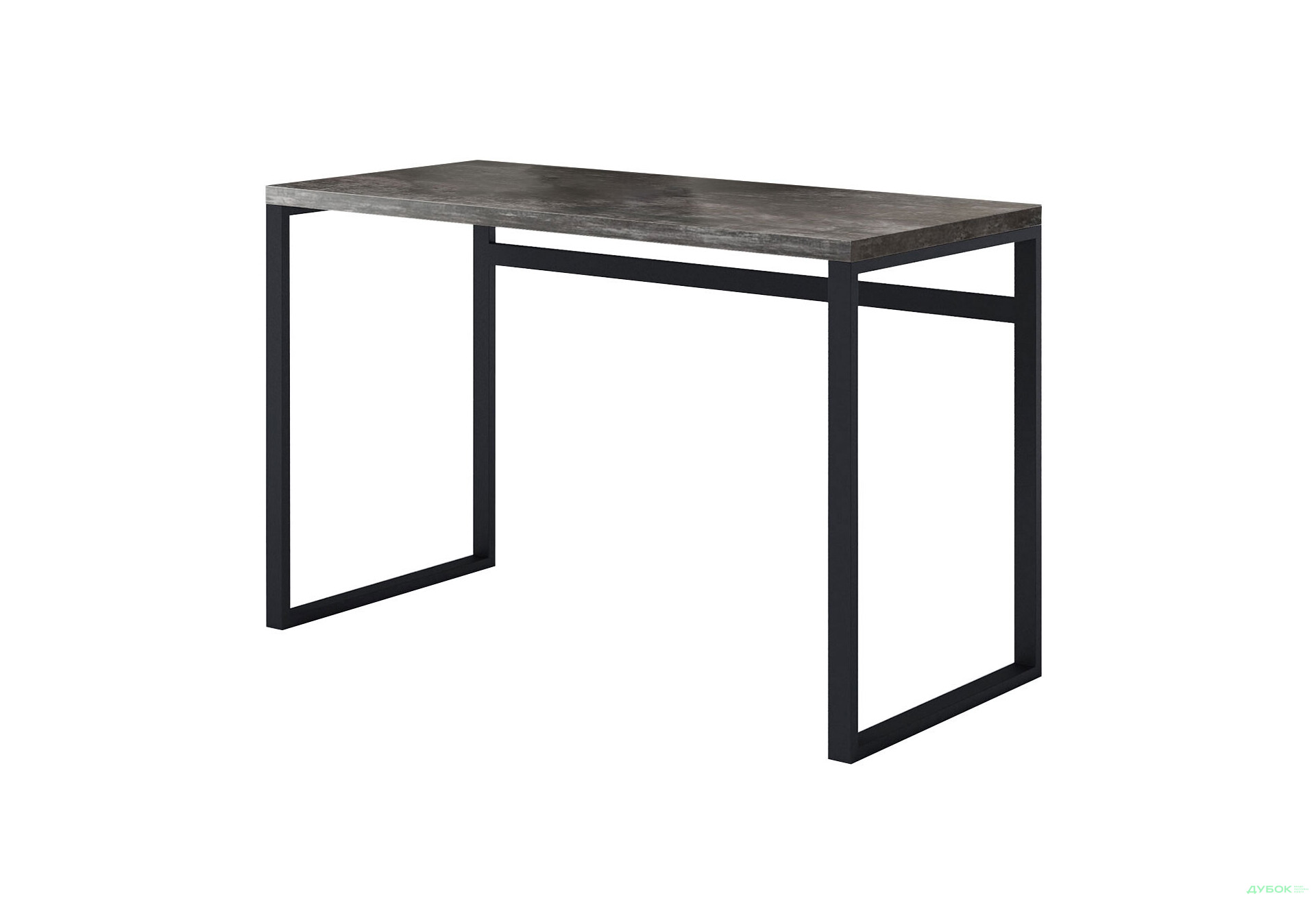 Стол письменный Moreli МХ0001 120x60 см, темний бетон - Изображение 1 Изображение 1 - Стол письменный Moreli МХ0001 120x60 см, темний бетон