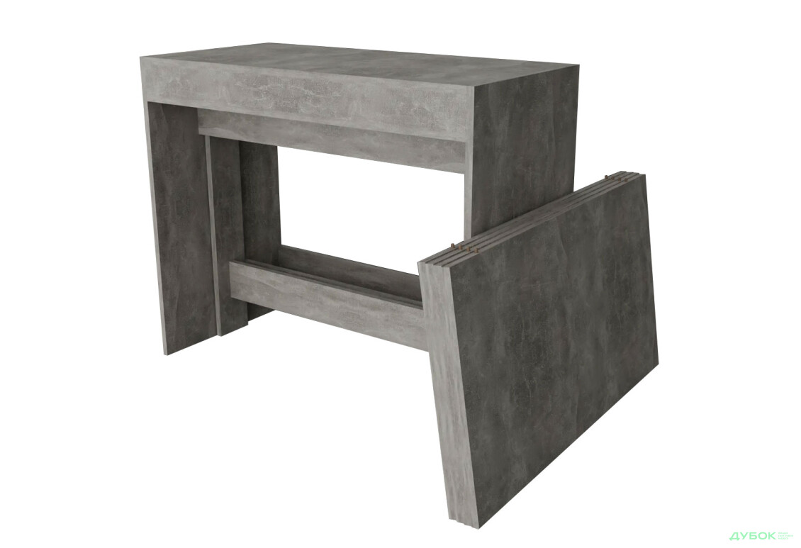 Cтіл-трансформер Неман Пітон Лайт 90x43 см, бетон