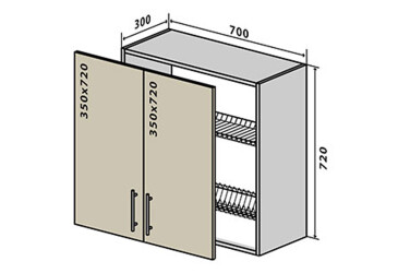 В87 Сушка 2Д 70 Родос Люкс Вип-Мастер