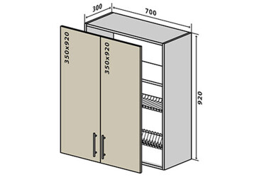 В89 Сушка 2Д 70 Родос Люкс Вип-Мастер