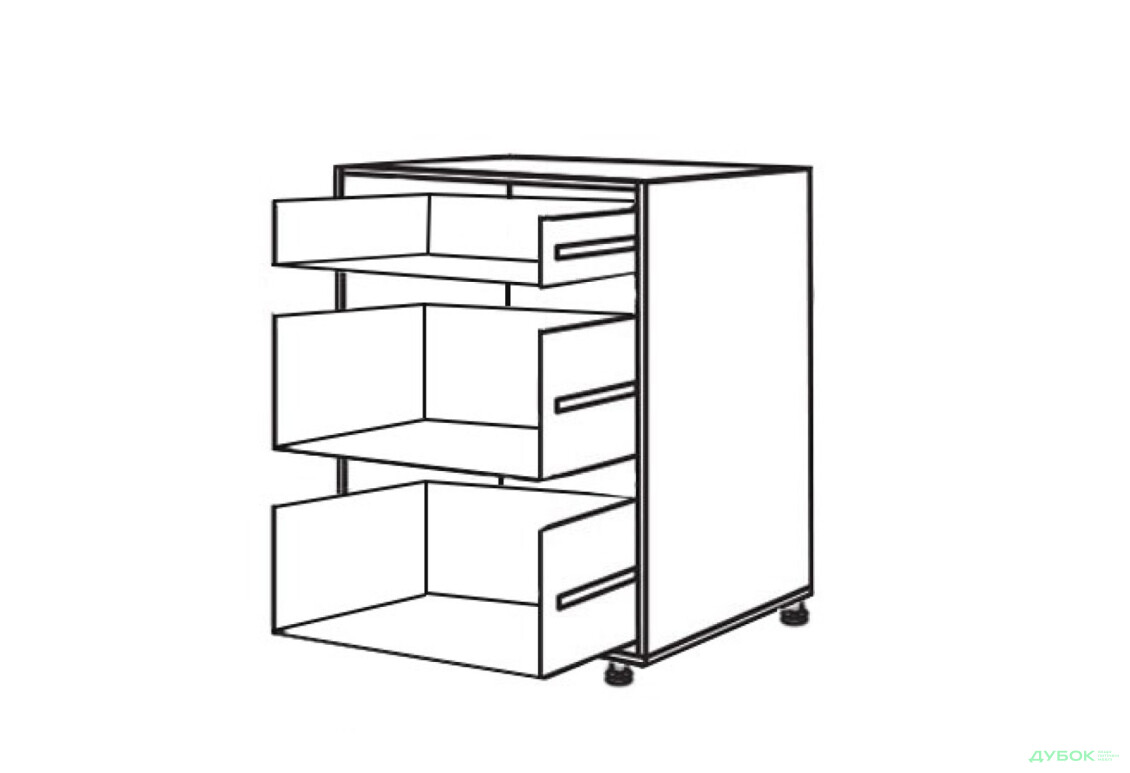 Корпус №46 ш 700*820 (1+2) Luxe VIP-master - Зображення 1 Зображення 1 - Корпус №46 ш 700*820 (1+2) Luxe VIP-master