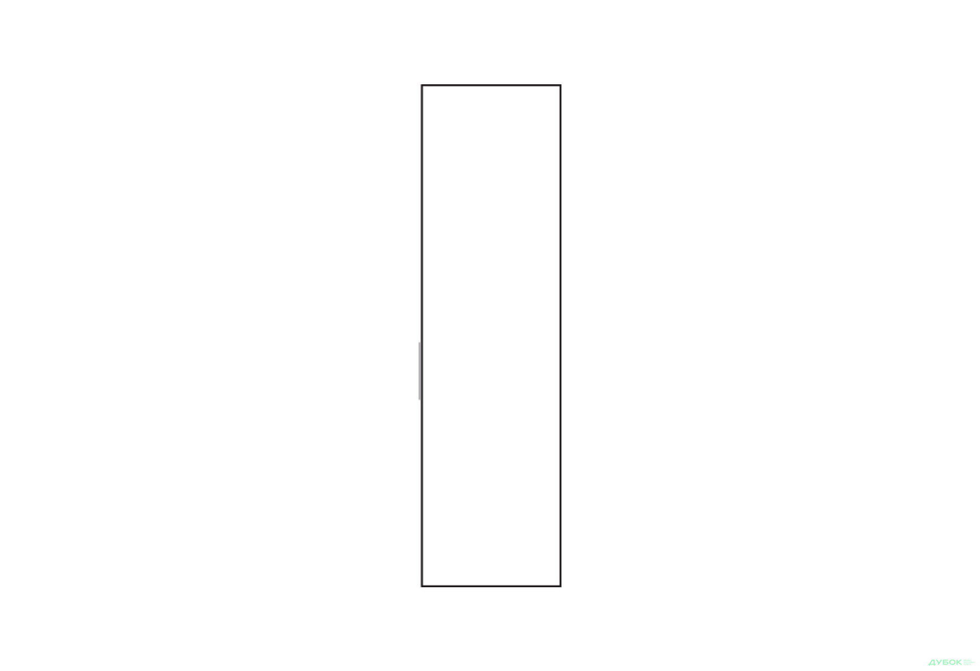 Фасад Ф-500*2015 білий AL Модус VIP-master - Зображення 1 Зображення 1 - Фасад Ф-500*2015 білий AL Модус VIP-master