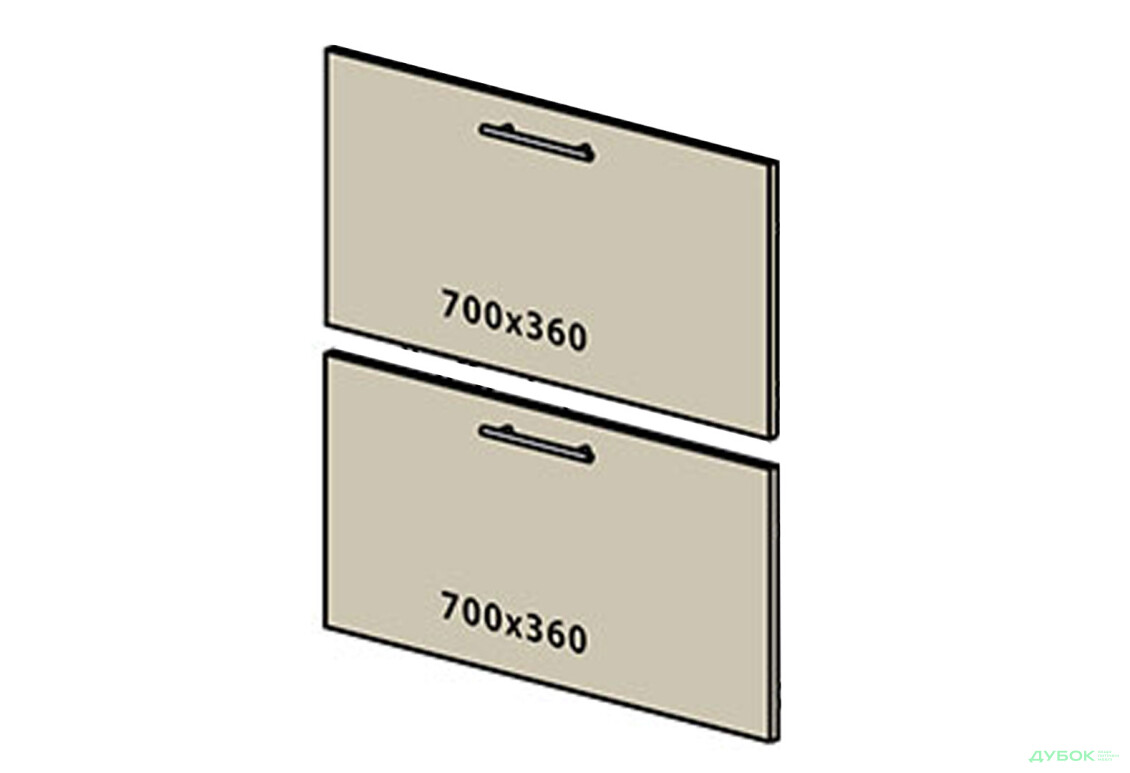 Фасад ф ш 700 (1+1) Interno VIP-master - Зображення 1 Зображення 1 - Фасад ф ш 700 (1+1) Interno VIP-master