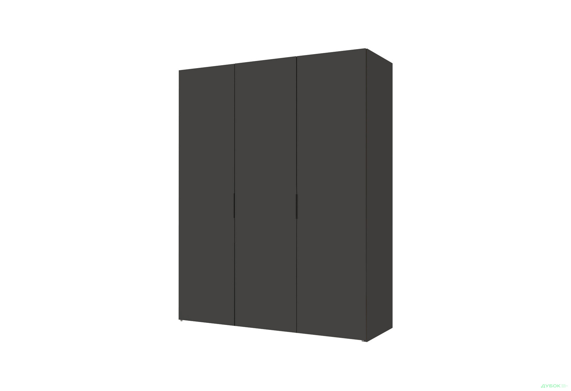 Шафа VIP-master Модус з 3 дверима 150 см, антрацит - Зображення 1 Зображення 1 - Шафа VIP-master Модус з 3 дверима 150 см, антрацит