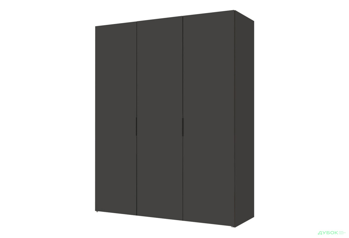 Шафа VIP-master Модус з 3 дверима 150 см, антрацит - Зображення 1 Зображення 1 - Шафа VIP-master Модус з 3 дверима 150 см, антрацит