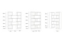 Зображення 7 - Cтелаж Kredens furniture TA0001 трансформер 156 / 115 см, білий