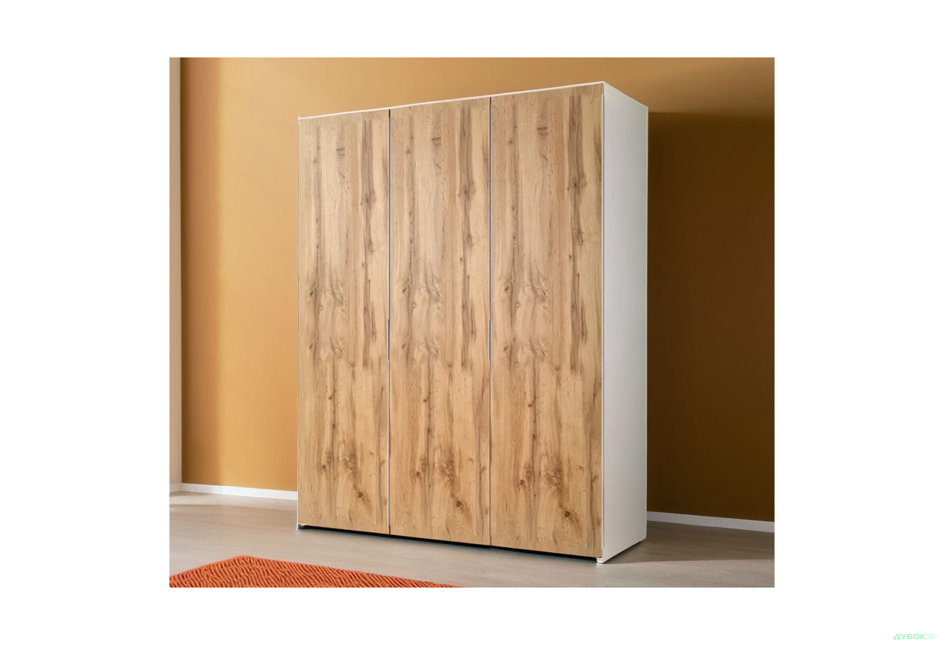 Зображення 2 - Шафа VIP-master Модус з 3 дверима 150 см, білий / дуб аппалачі