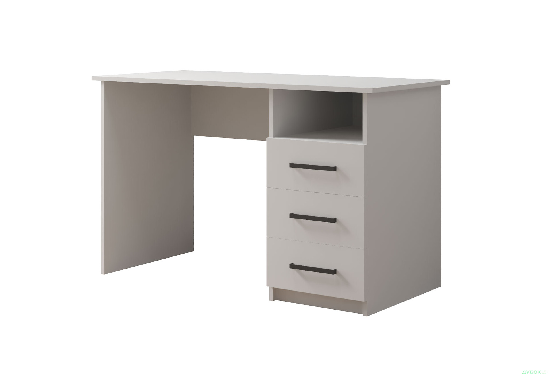 Зображення 5 - Стіл письмовий Kredens furniture СК-3 115x55 см з шухлядами, білий сніг