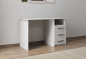 Зображення 3 - Стіл письмовий Kredens furniture СК-3 115x55 см з шухлядами, білий сніг