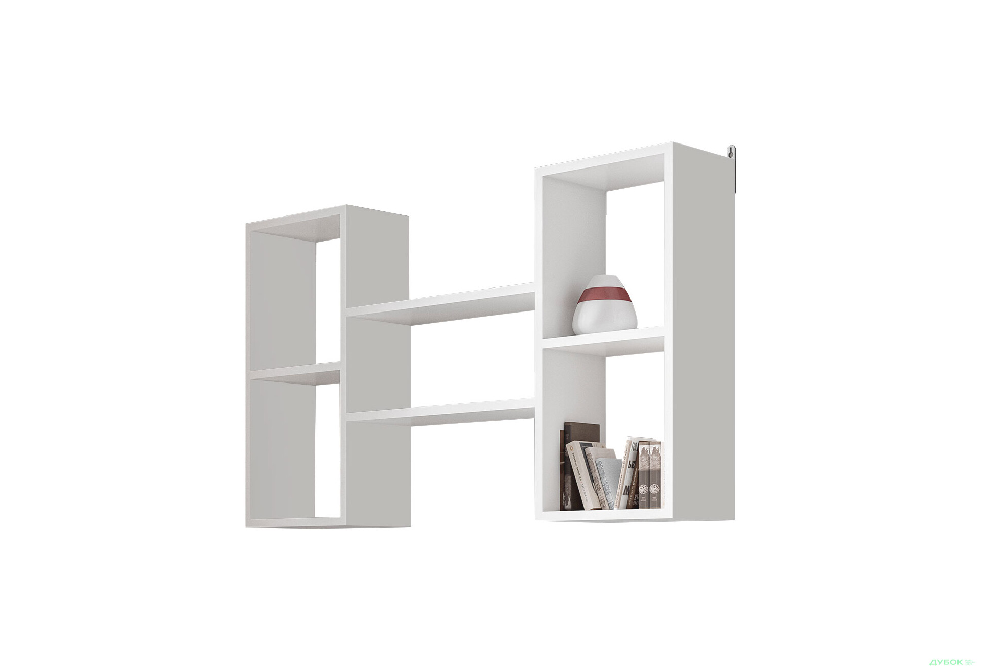 Зображення 1 - Полиця Moreli Т11 двоярусна 101 см, біла