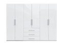 Изображение 2 - Шкаф MiroMark Магнум 6-дверный з 3 ящиками 294 см, белый