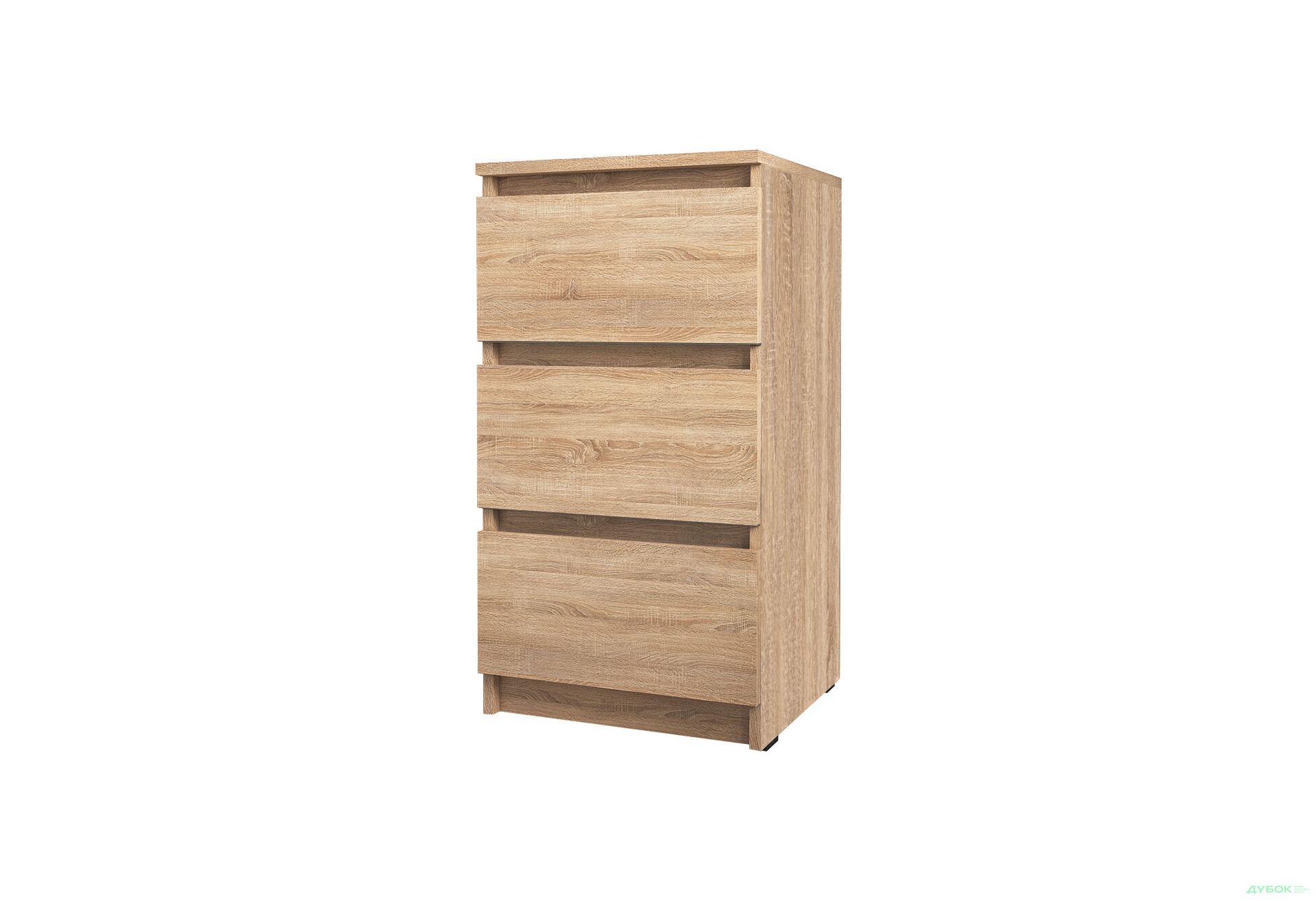 Комод Moreli Т 216 с 3 ящиками 40 см дуб сонома - Изображение 1 Изображение 1 - Комод Moreli Т 216 с 3 ящиками 40 см дуб сонома